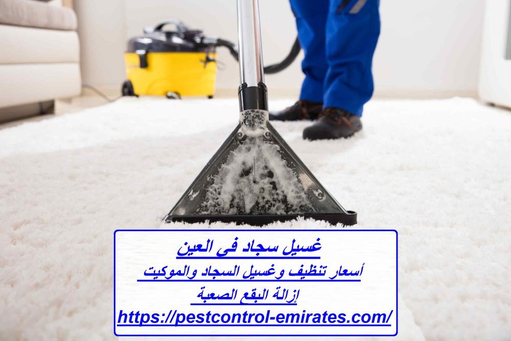 غسيل سجاد في العين